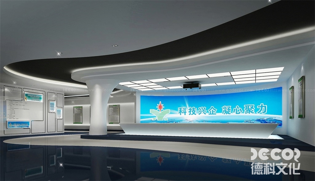 中醫藥展覽廳設計中的展品信息如何呈現給觀眾？