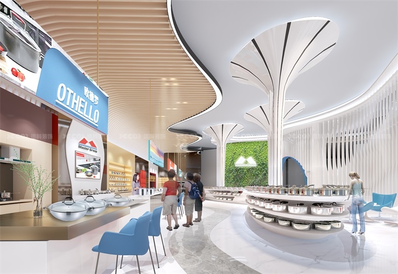 企業(yè)展館裝修中如何處理空間布局？